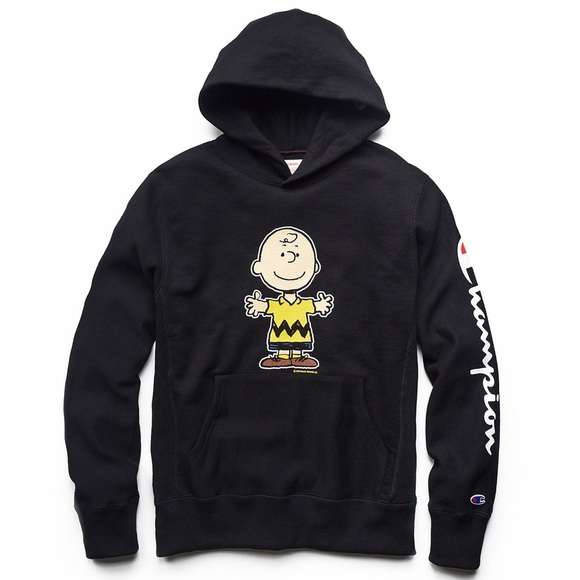 champion charlie brown sweatshirt